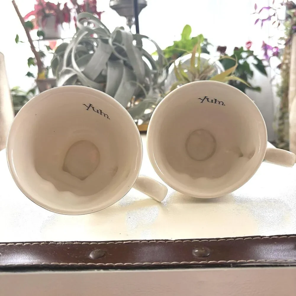 VTG Baileys Irish Cream Winking Face Cups Set of 2 